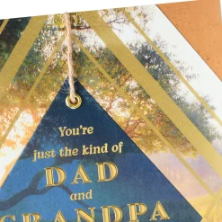 You're a Great Man, Dad and Grandpa Birthday Card From Us