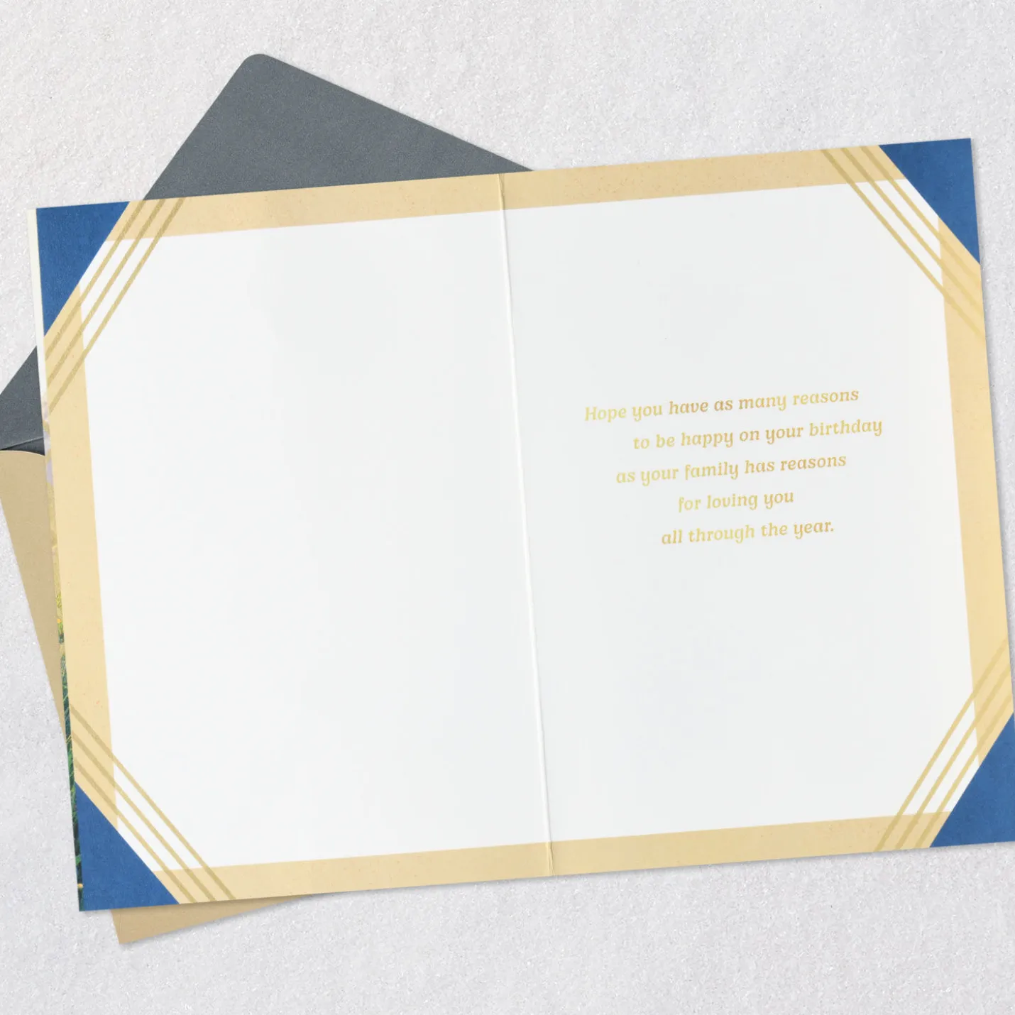 You're a Great Man, Dad and Grandpa Birthday Card From Us