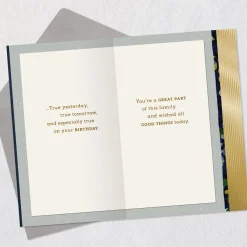 You're a Great Part of This Family Birthday Card for Him
