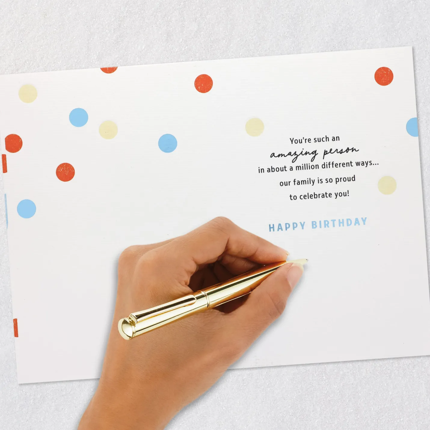 You're Amazing In a Million Ways Birthday Card for Grandson