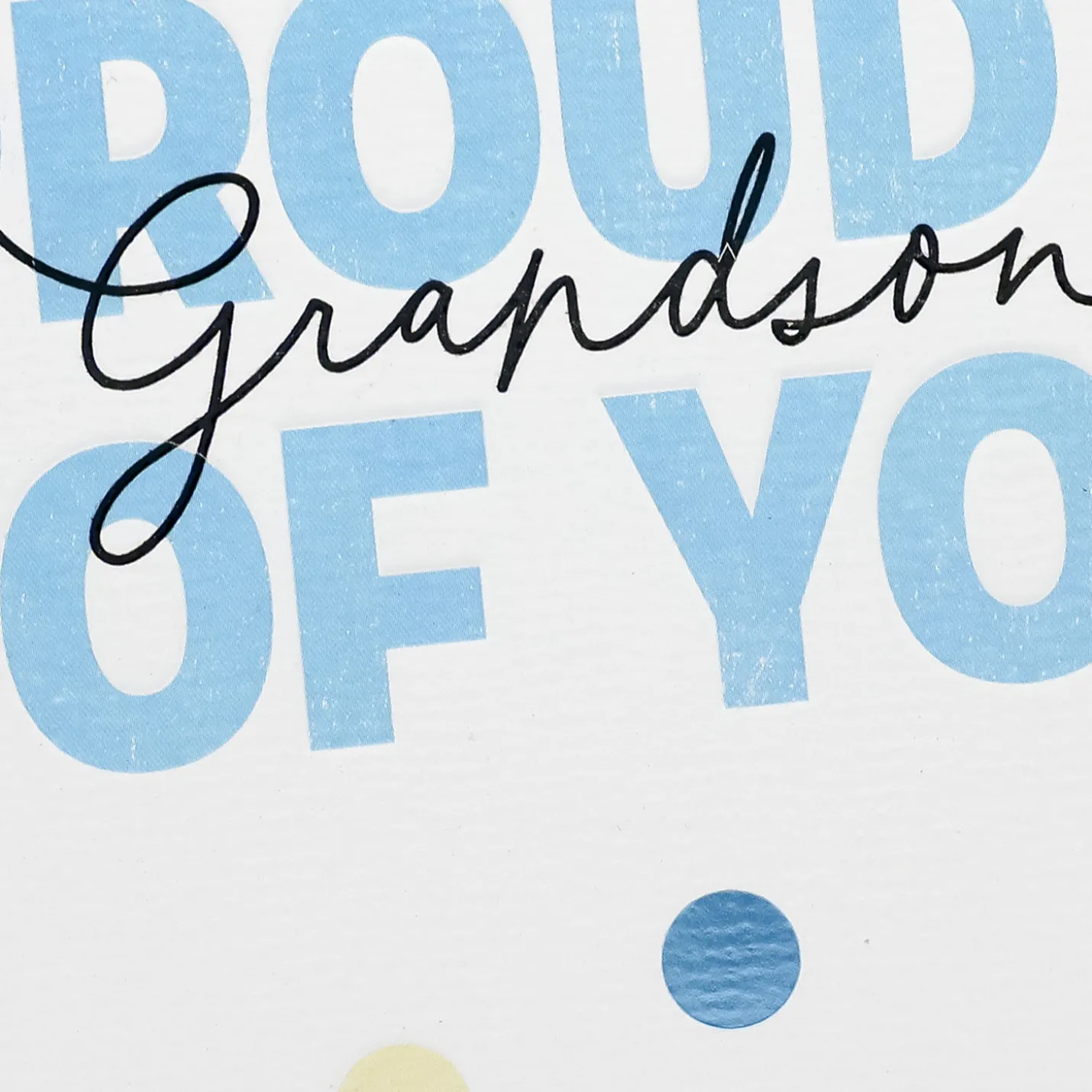 You're Amazing In a Million Ways Birthday Card for Grandson