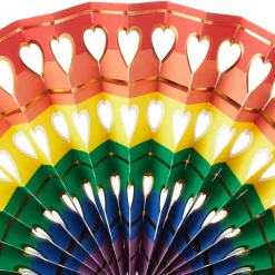 You're Amazing Rainbow and Hearts 3D Pop-Up Love Card