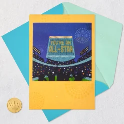 You're an All-Star Birthday Card for Grandson