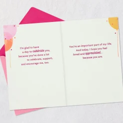 You’re an Important Part of My Life Birthday Card for Stepmom