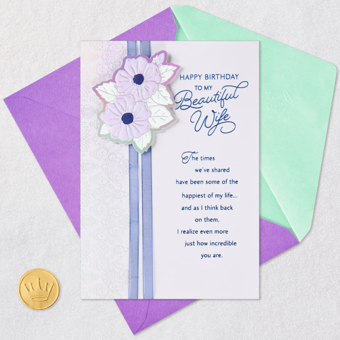You're an Incredible Woman Birthday Card for Wife