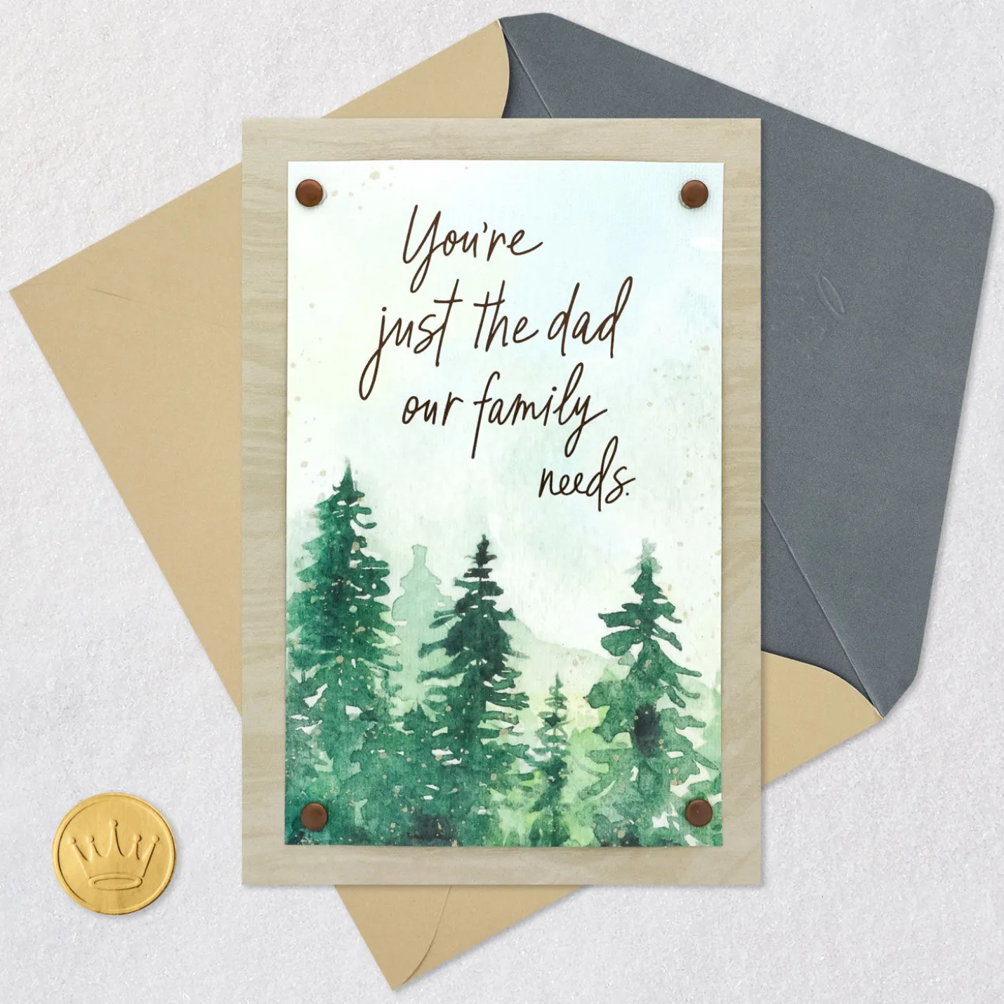 You're a Source of Comfort and Support Birthday Card for Dad