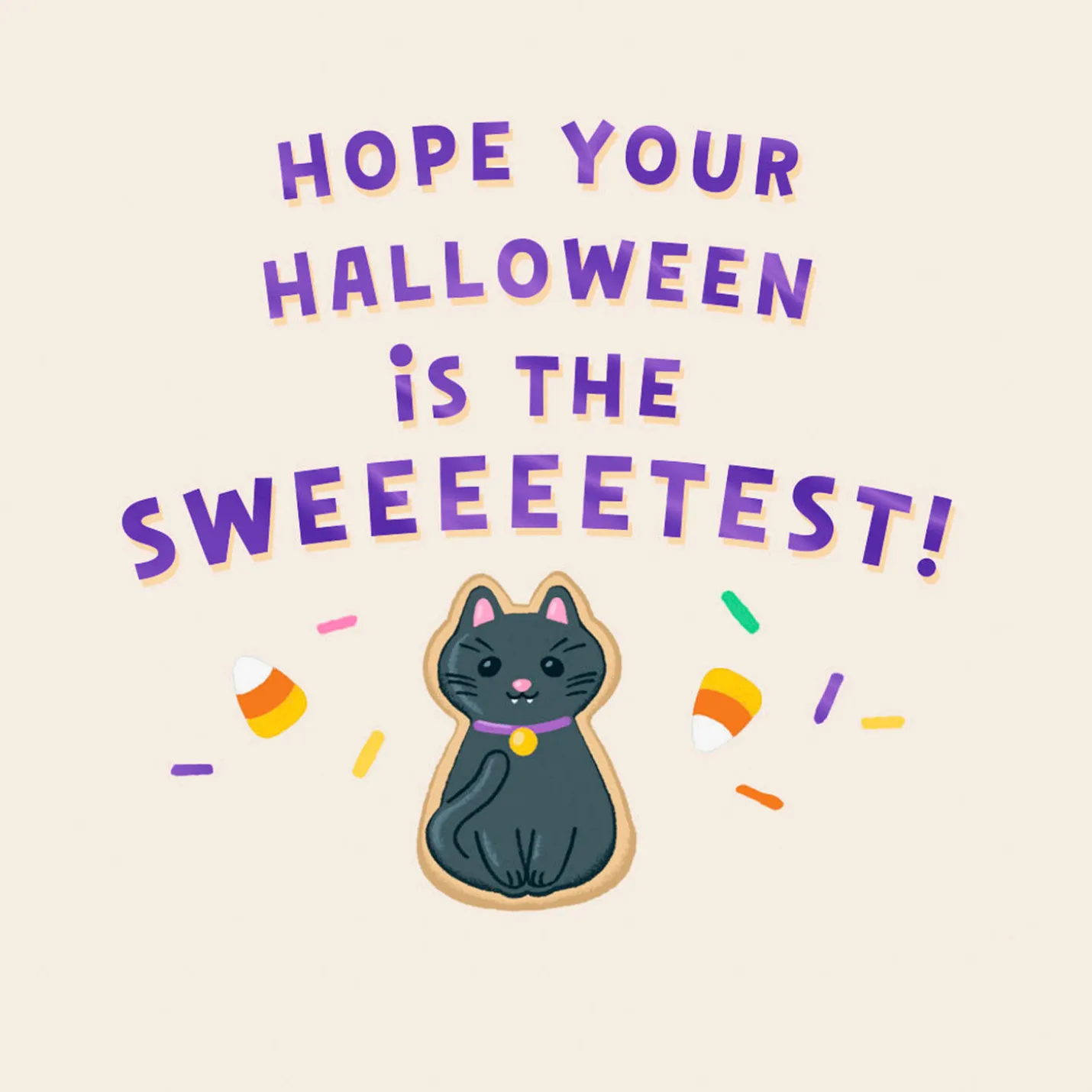 You're A Treat Halloween Card for Granddaughter