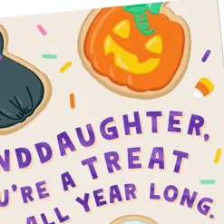 You're A Treat Halloween Card for Granddaughter