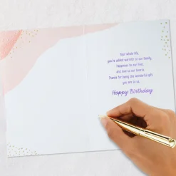 You're a Wonderful Gift Birthday Card for Granddaughter