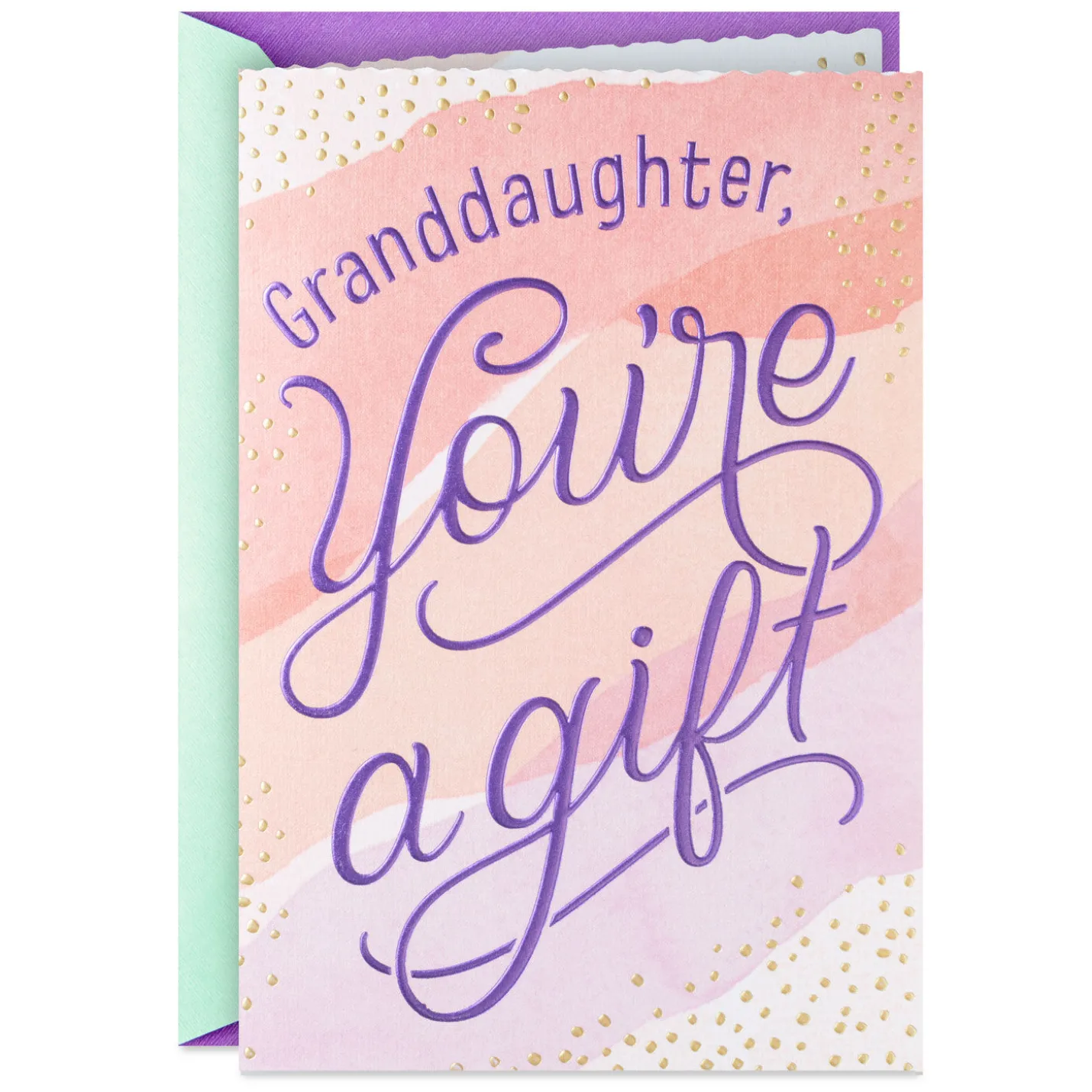 You're a Wonderful Gift Birthday Card for Granddaughter