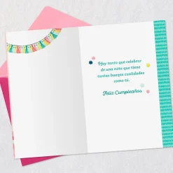 You're Beautiful Spanish-Language Birthday Card for Girl