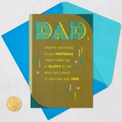 You're Both a Great Dad and a Friend Birthday Card