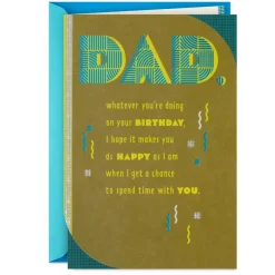 You're Both a Great Dad and a Friend Birthday Card