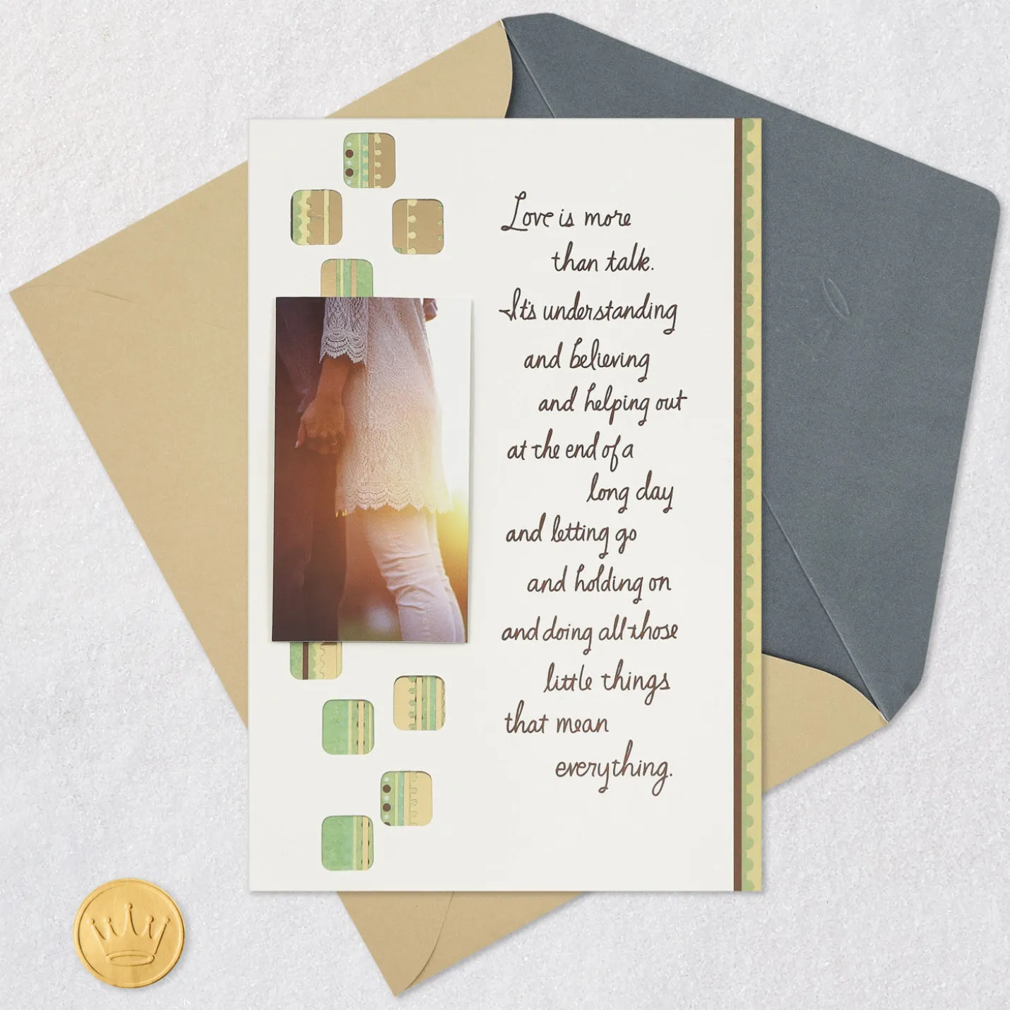 You're Completely Loved Romantic Birthday Card