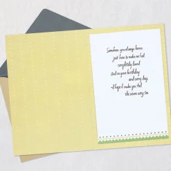 You're Completely Loved Romantic Birthday Card