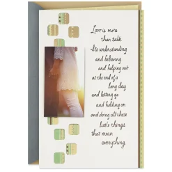 You're Completely Loved Romantic Birthday Card