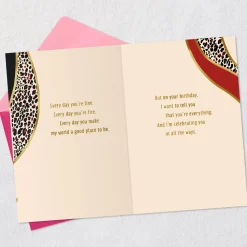 You're Everything to Me Birthday Card