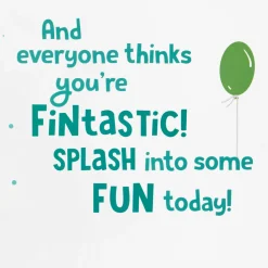 You're Fintastic Birthday Card for Kid