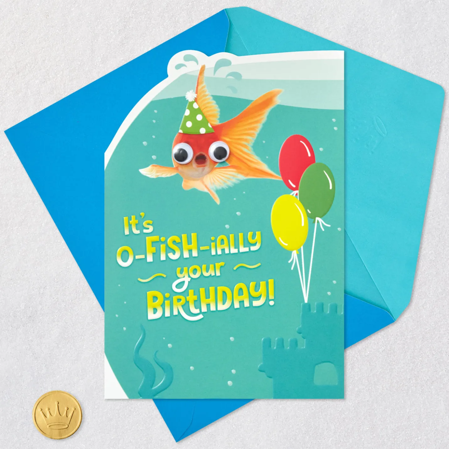 You're Fintastic Birthday Card for Kid