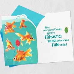 You're Fintastic Birthday Card for Kid