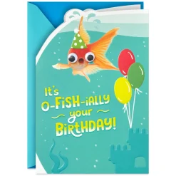 You're Fintastic Birthday Card for Kid