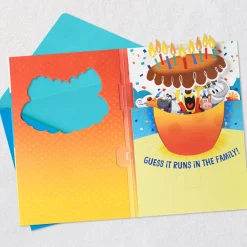 You're Just Plain Wonderful Pop-Up Musical Birthday Card for Son