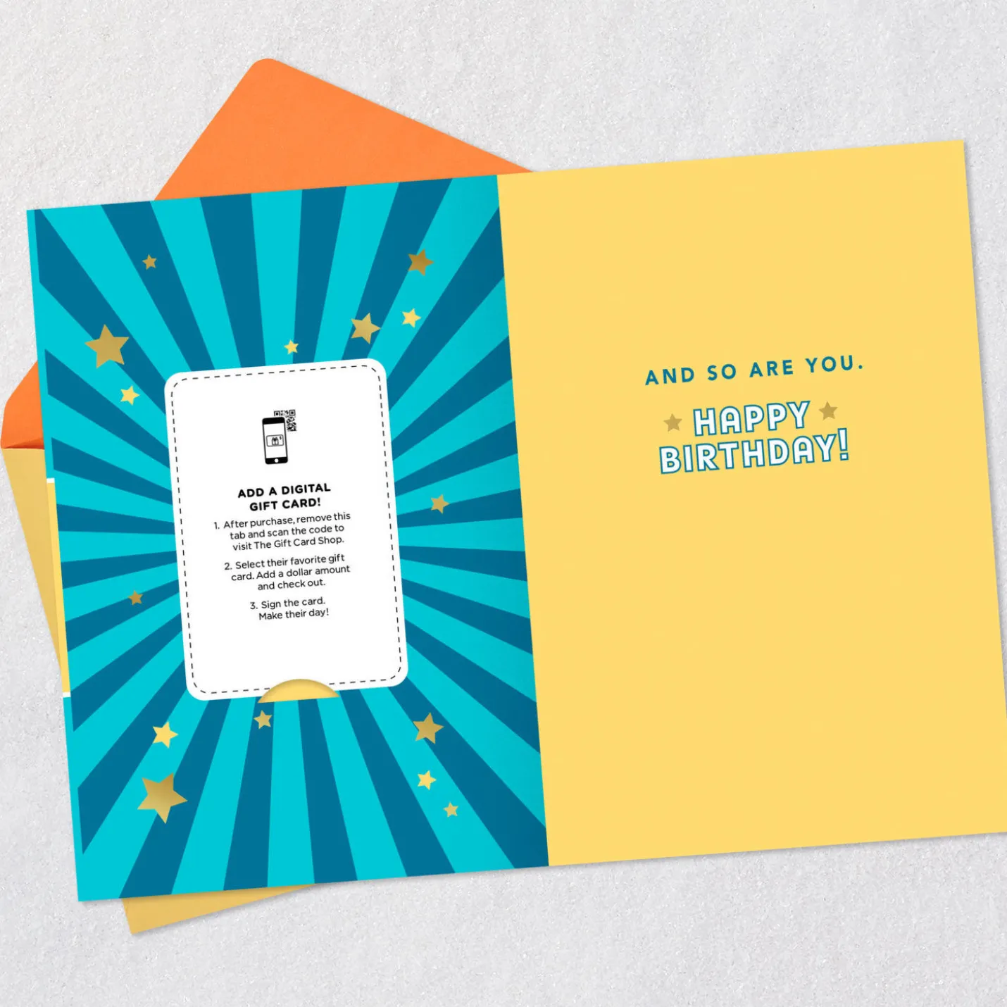 You're Kind of a Big Deal Gift Card Greeting Birthday Card for Kids