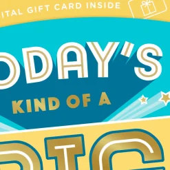 You're Kind of a Big Deal Gift Card Greeting Birthday Card for Kids