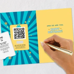 You're Kind of a Big Deal Gift Card Greeting Birthday Card for Kids