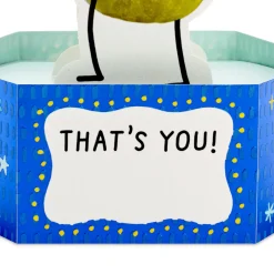 You're Kind of a Big Dill Funny 3D Pop-Up Graduation Card