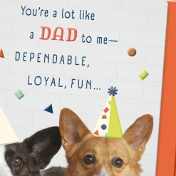 You're Like a Dad to Me Birthday Card for Him