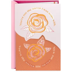 You're Like a Sister to Me Birthday Card for Her