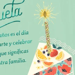 You're Loved All Year Long Spanish-Language Birthday Card for Grandma