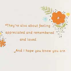 You're Loved and Appreciated Birthday Card for Mom