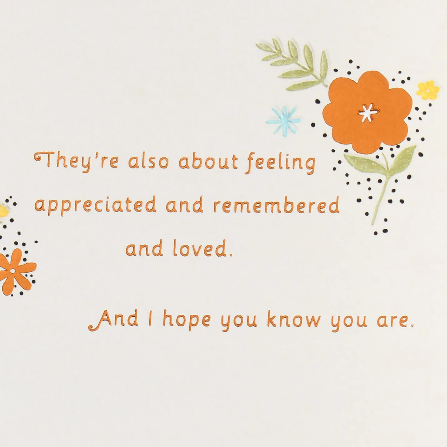 You're Loved and Appreciated Birthday Card for Mom