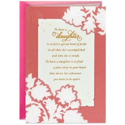 You're Loved and Cherished Birthday Card for Daughter