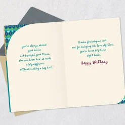 You're Loved Big-Time Birthday Card for Uncle