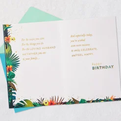 You're Loved for So Many Reasons Birthday Card for Son-in-Law