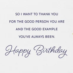 You Remind Me of Who I Want to Be Birthday Card for Dad From Son