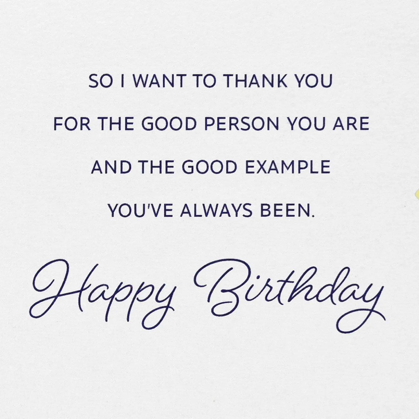You Remind Me of Who I Want to Be Birthday Card for Dad From Son