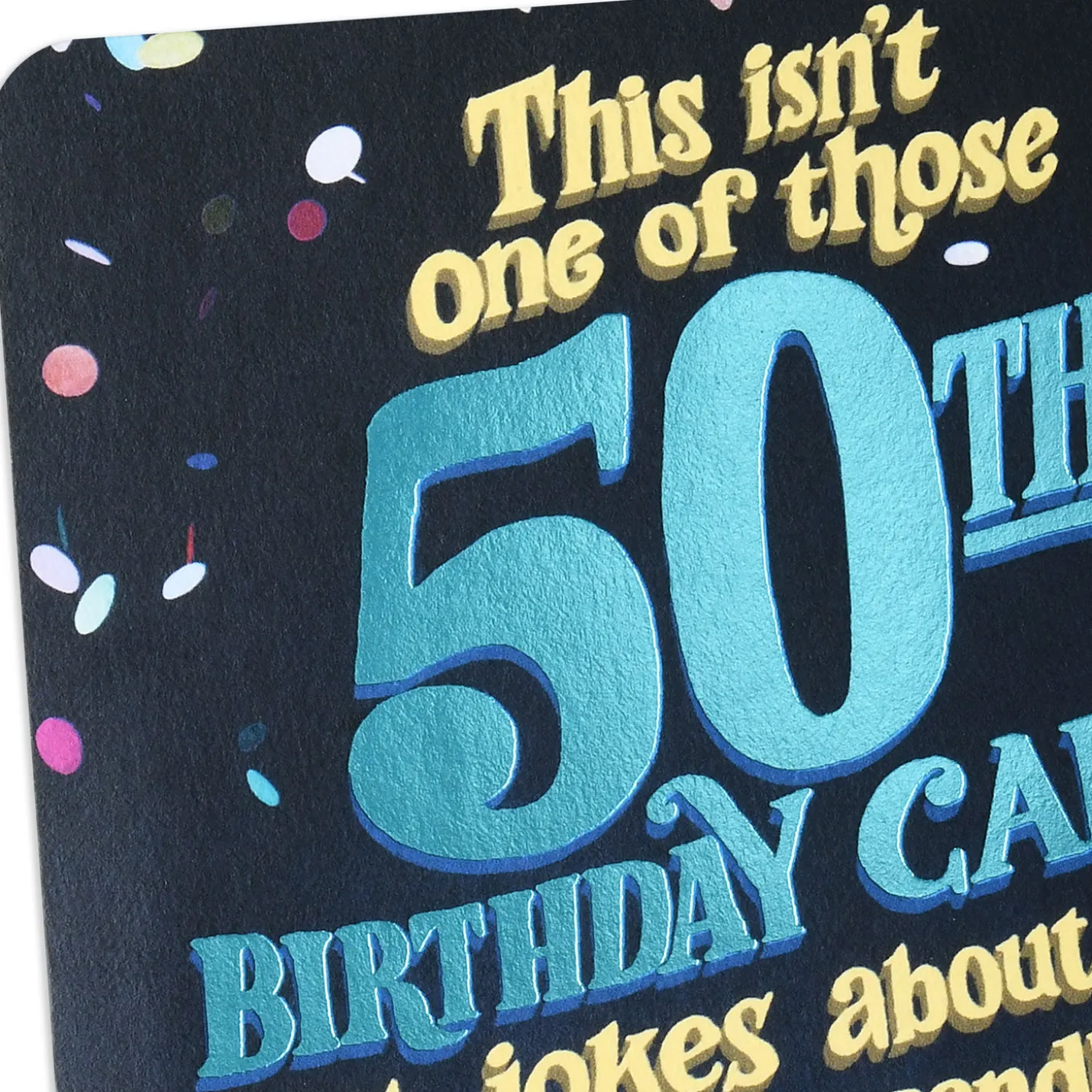 You're More on Fire Than Ever Funny Pop-Up 50th Birthday Card