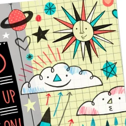 You're Moving Up and Moving On Graduation Card