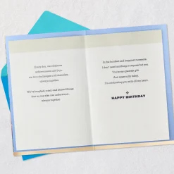 You're My Greatest Gift Birthday Card for Husband