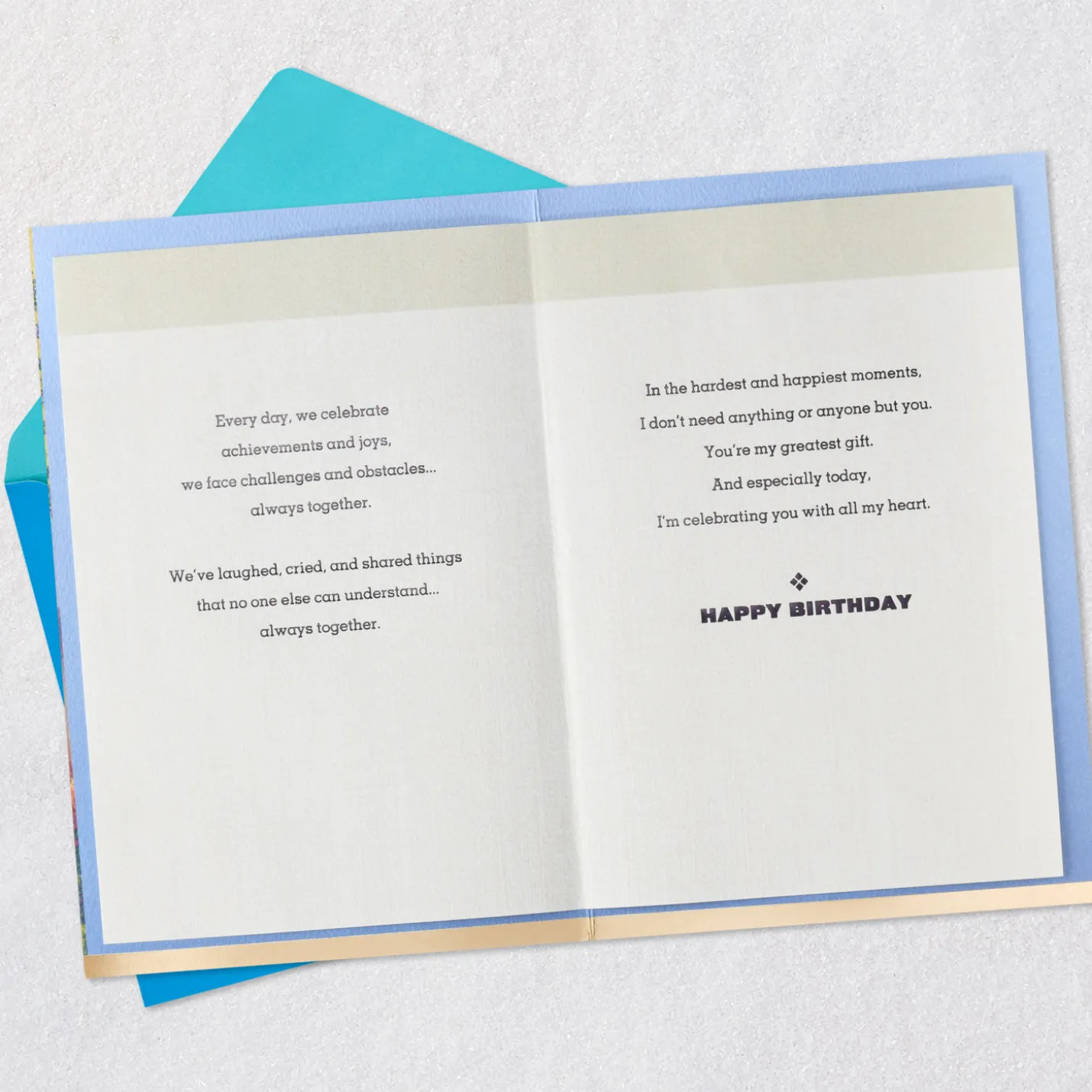 You're My Greatest Gift Birthday Card for Husband