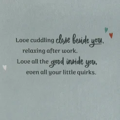 You're My Happy Place Anniversary Card for Husband