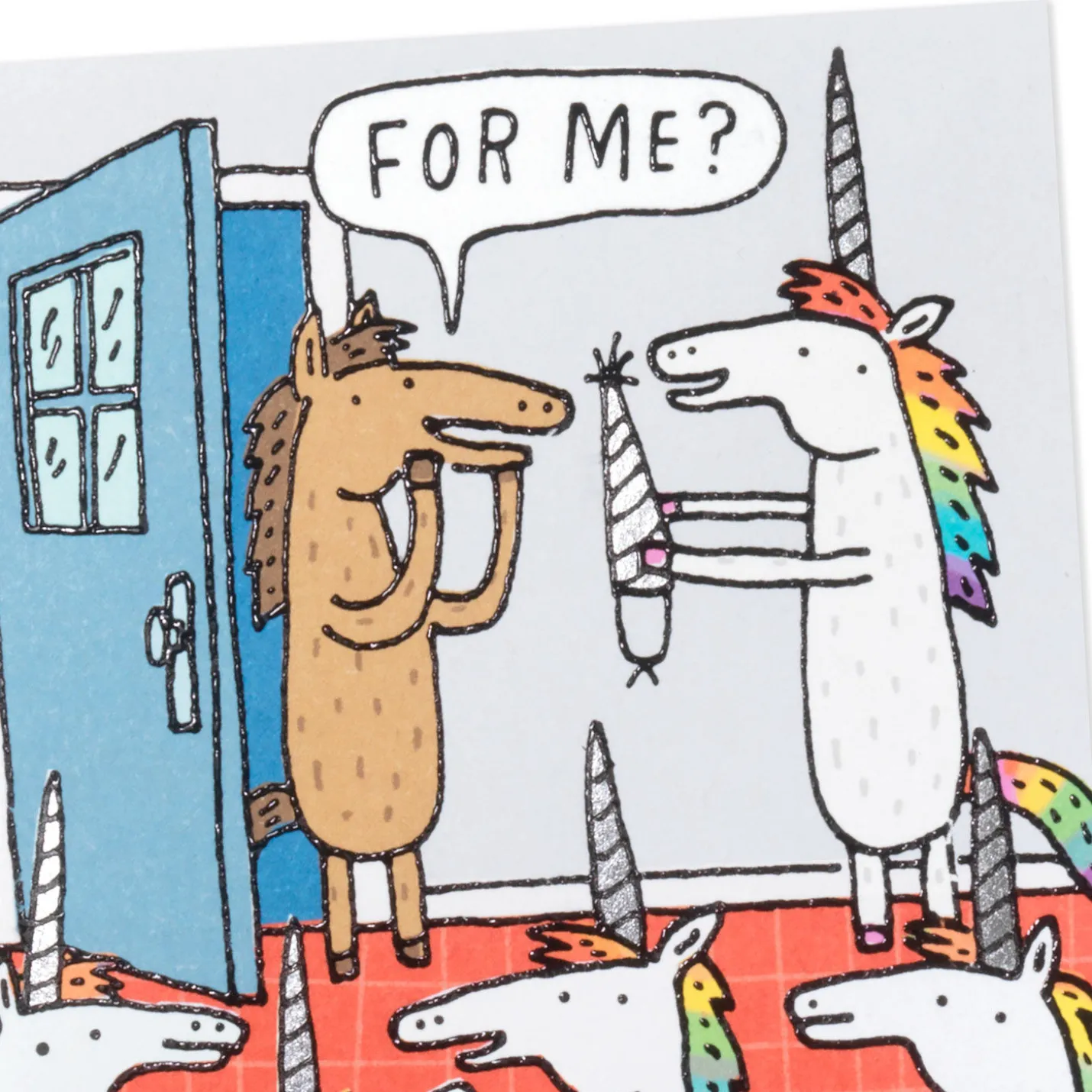 You're Naturally Magical Funny Birthday Card
