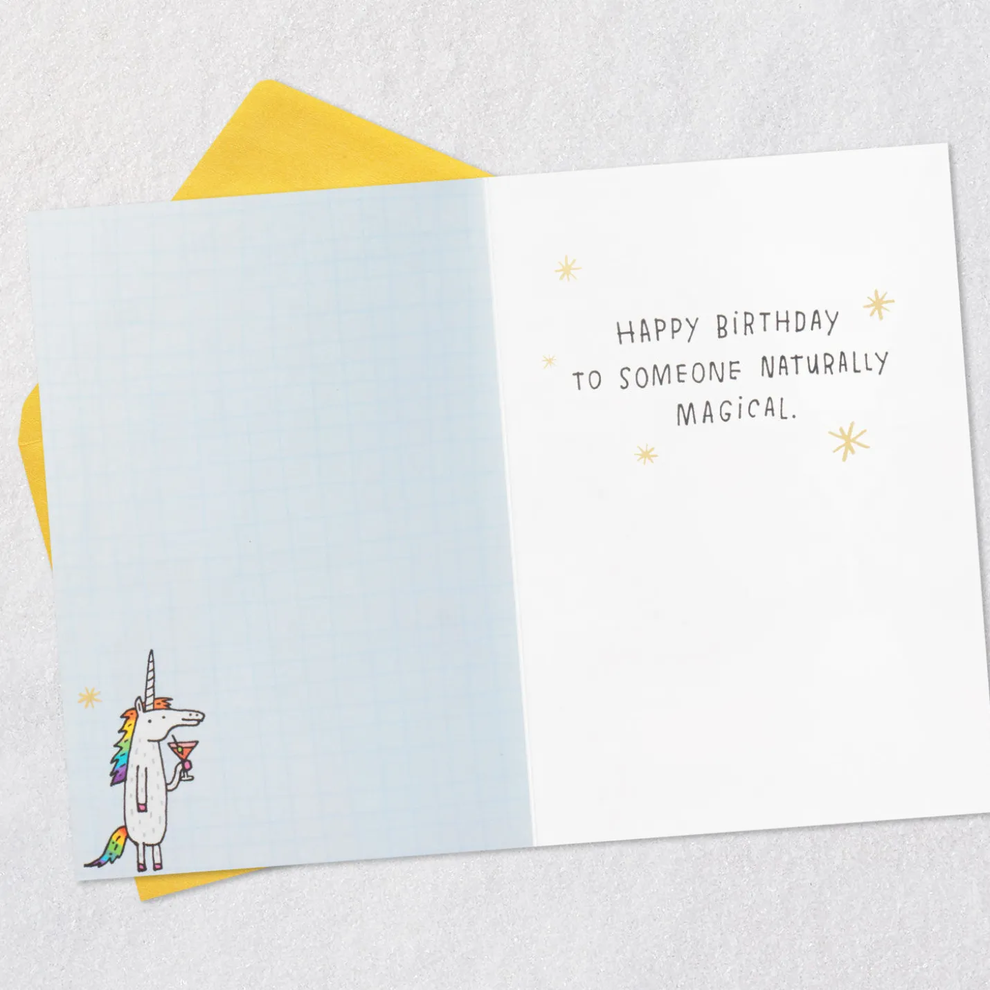 You're Naturally Magical Funny Birthday Card