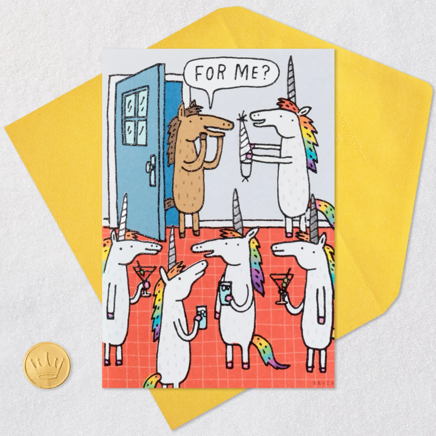 You're Naturally Magical Funny Birthday Card