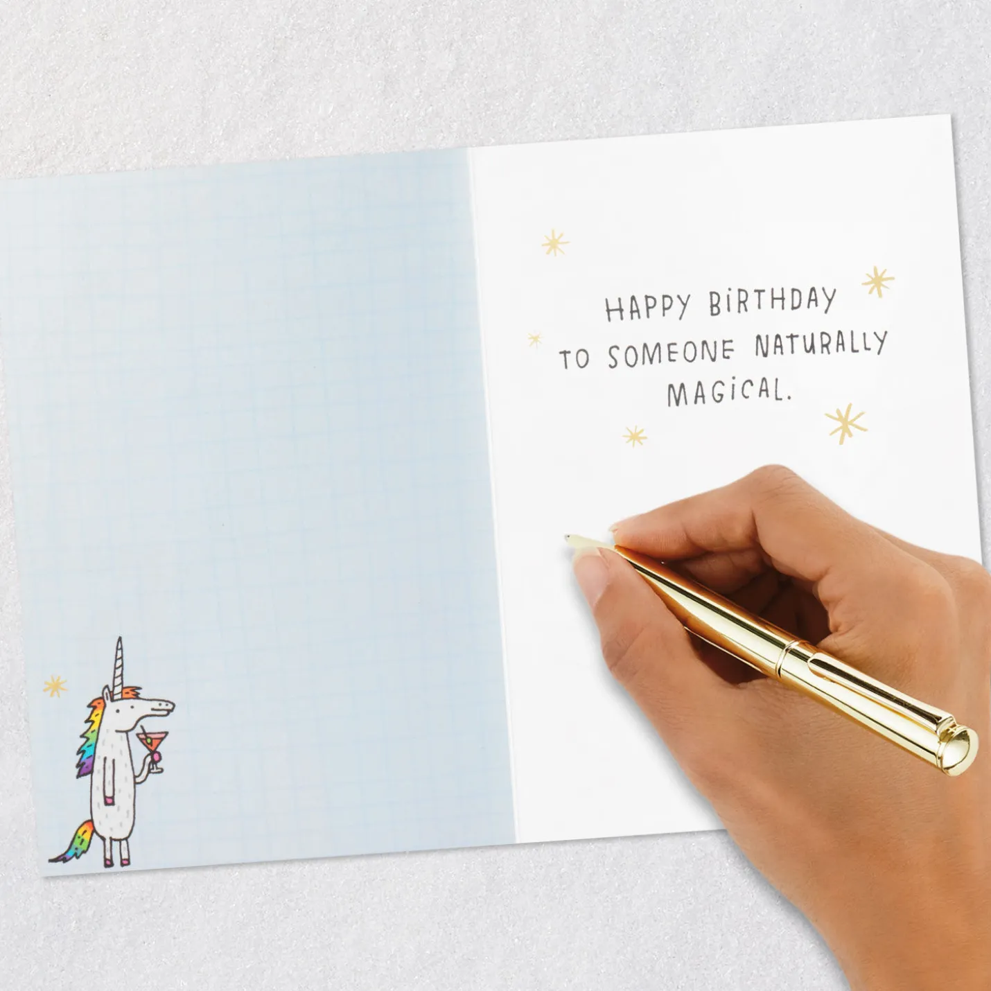 You're Naturally Magical Funny Birthday Card