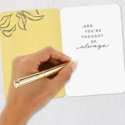 You're Never Alone Encouragement Card